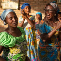 Women dancing