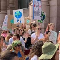 Students protesting