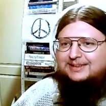 Man with headphones