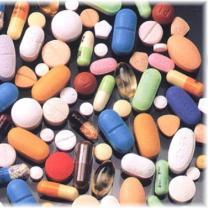 Lots of colorful pills