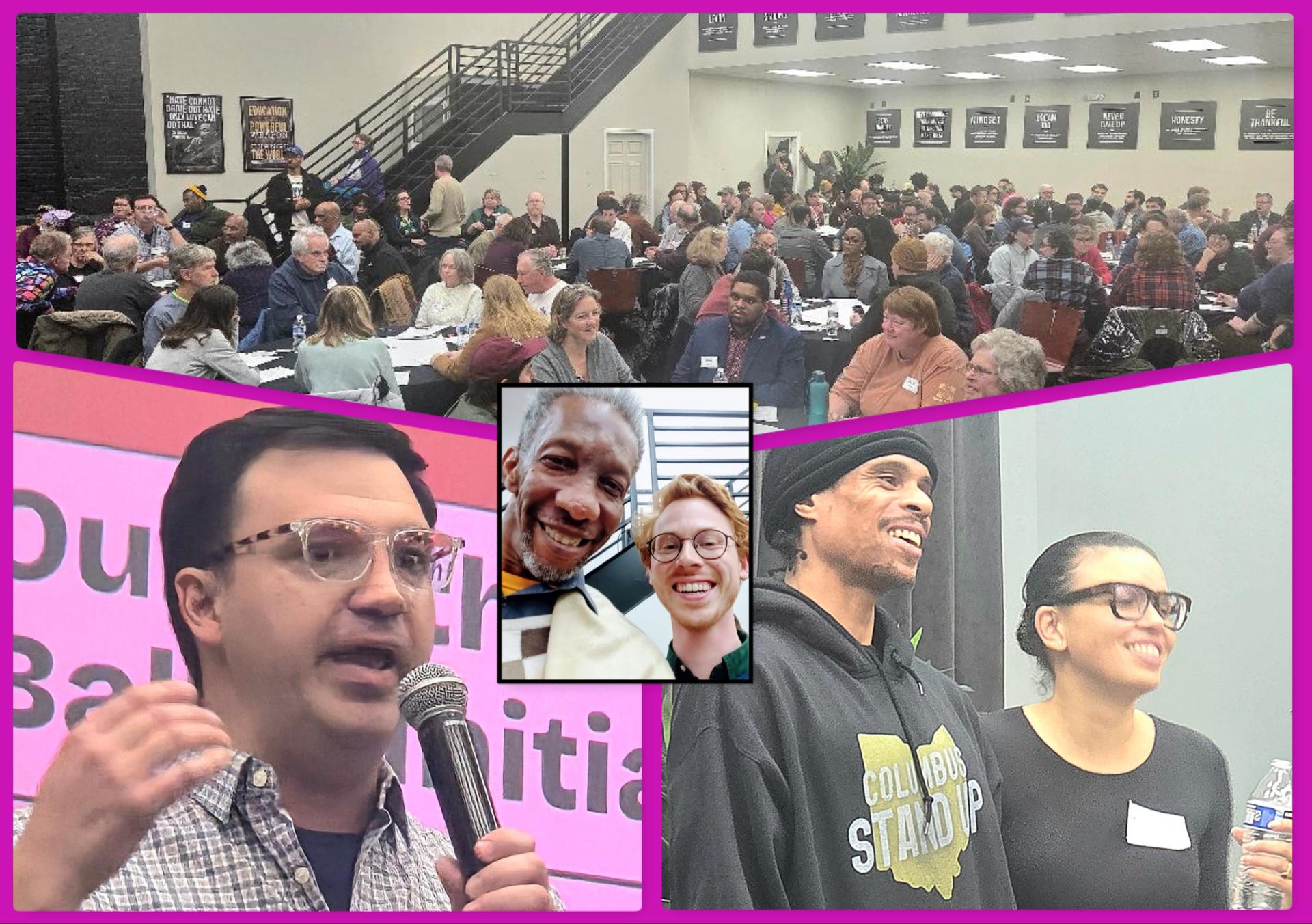 People at the meeting