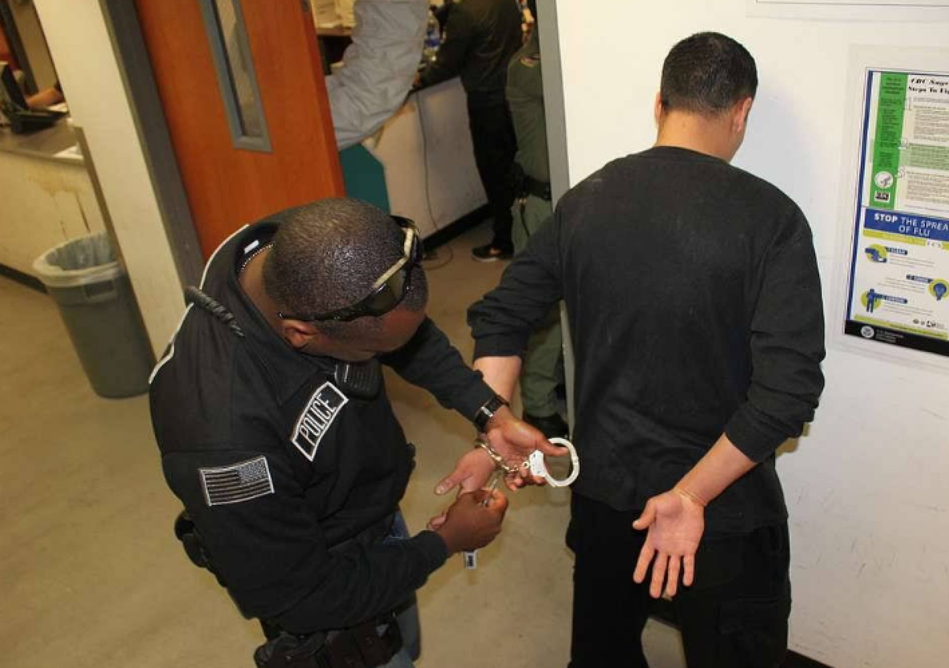 ICE arresting someone