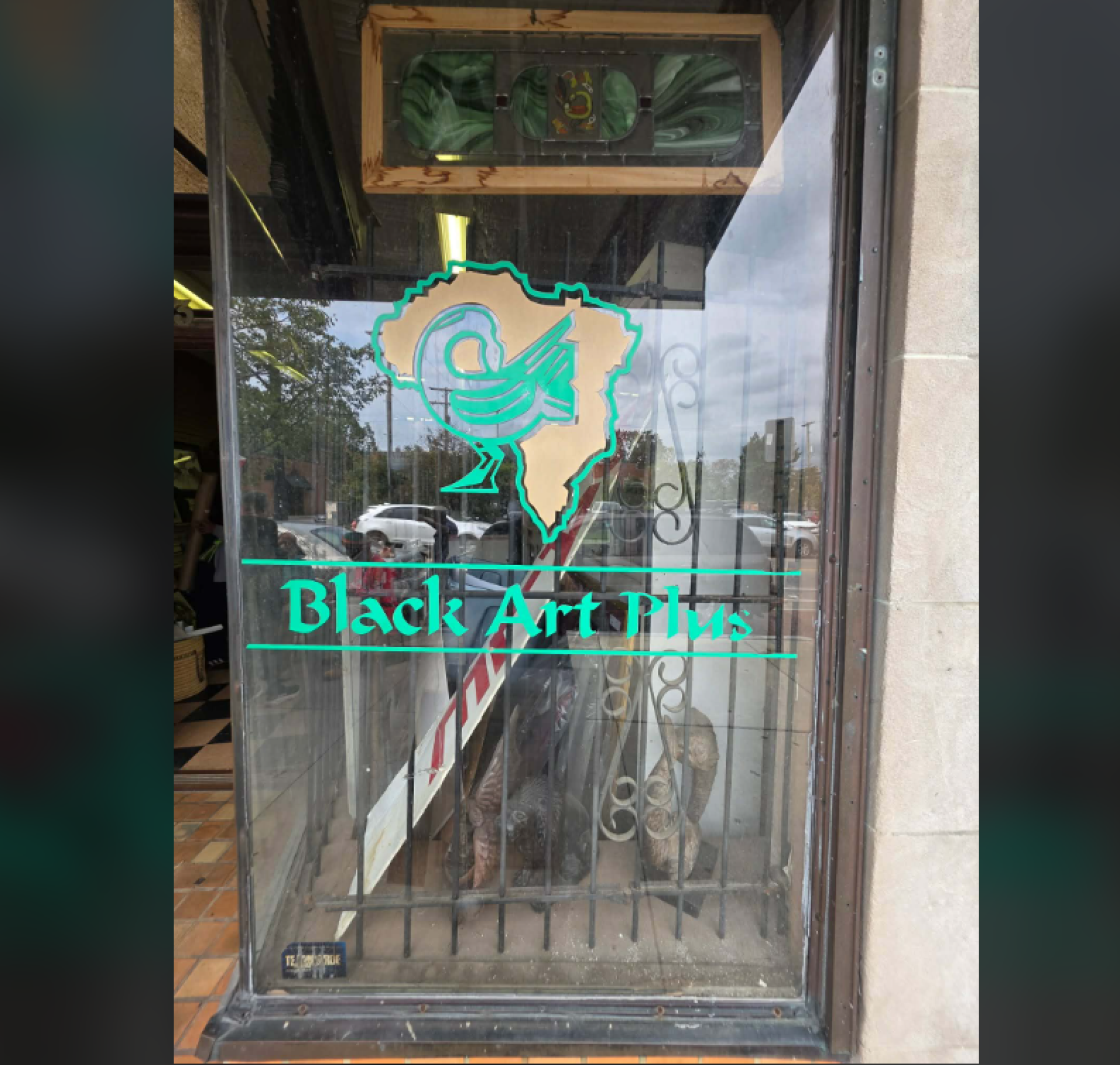 Front door of Black Arts Plus