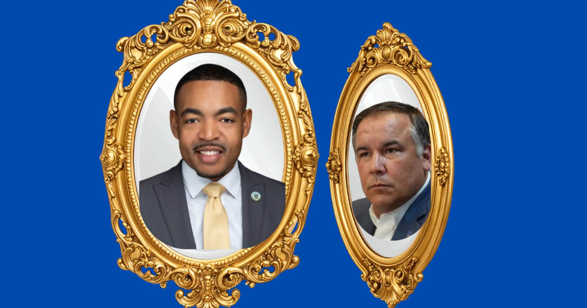 Hardin and Ginther faces in mirrors
